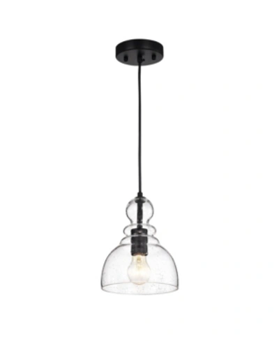 Home Accessories Nefelt 7.1" 1-light Indoor Pendant Lamp With Light Kit In Black