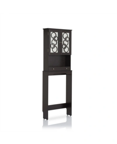Furniture Of America Tara Modern Linen Cabinet In Medium Bro