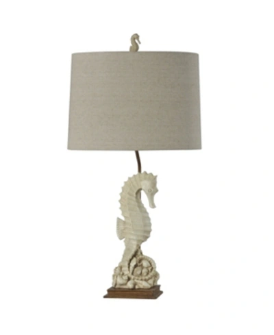 Stylecraft Seahorse Table Lamp In Beige