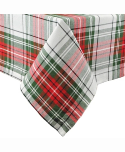 Design Imports Christmas Plaid Tablecloth In Green