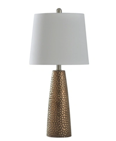 Stylecraft Christy Table Lamp In Bronze