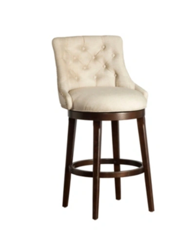 Hillsdale Halbrooke Swivel Bar Stool In Grey