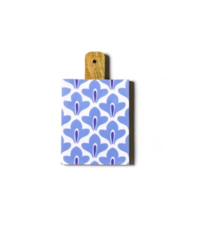 Coton Colors Sprout Mango Wood Small Rectangle Board In Blue
