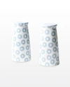 Coton Colors Iris Blue Pip Pedestal Salt And Pepper Shakers Set