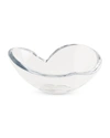 Nambe Glass Heart Bowl Large In Clear