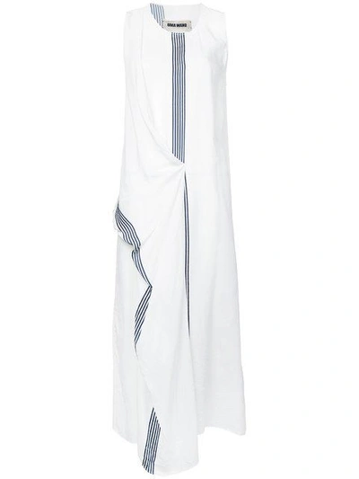 Uma Wang Stripe Panel Dress