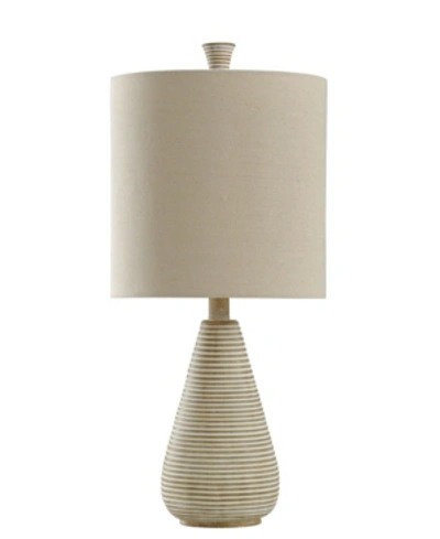 Stylecraft 24in Phillip Table Lamp In Beige