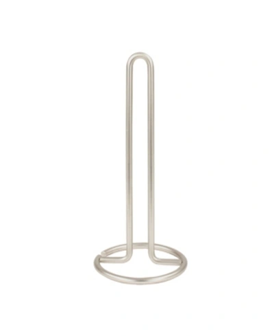 Spectrum Diversified Euro Paper Towel Holder For Kitchen Countertops In Brass