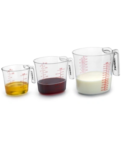 Cuisinart Nesting Liquid Measuring Cups, Set Of 3 In Clear