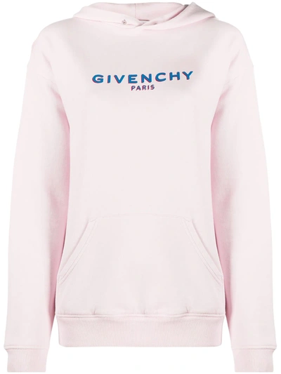 Givenchy Pink Logo Hoodie