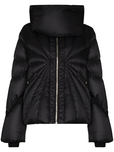 Moncler Tonopah Quilted Shell Down Jacket In Black