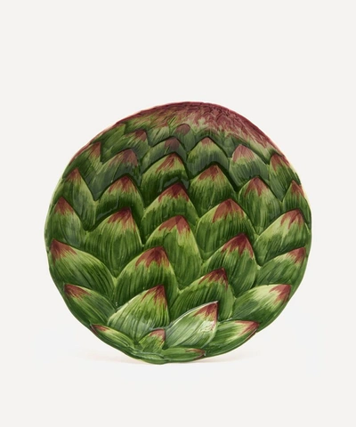 Unspecified Artichoke Round Large Bowl In Green