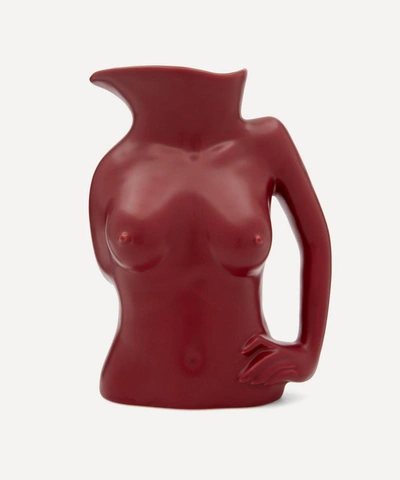 Anissa Kermiche Jugs Jug In Burgundy