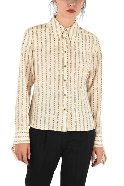 Chloé Women's Beige Silk Shirt