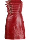 Manokhi Buckle Detail Dress In Red