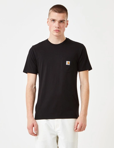 Carhartt -wip Pocket T-shirt In Black