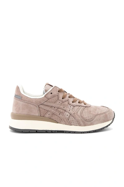 Onitsuka Tiger Tiger Ally Sneaker In Taupe Grey & Taupe Grey