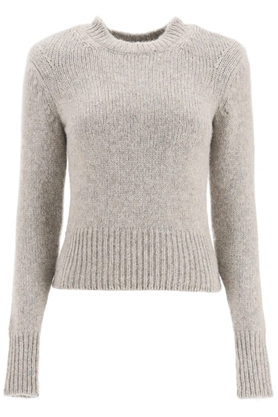 Isabel Marant Erwany Sweater In Light Grey