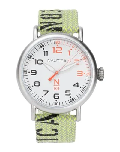 Nautica Wrist Watch In Silver