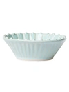 Vietri Incanto Stone Stripe Cereal Bowl In Aqua