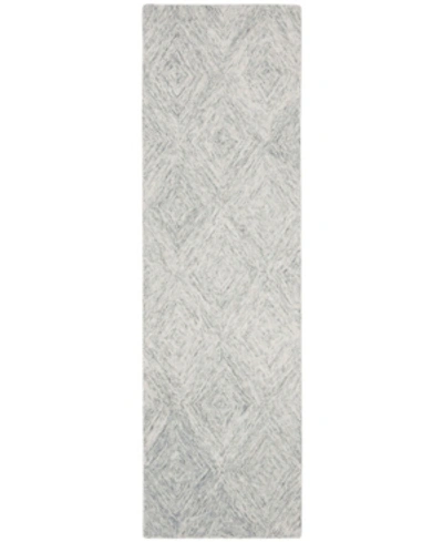 Safavieh Abstract 767 Silver 2'3" X 8' Runner Area Rug