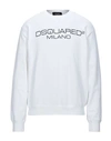 Dsquared2 Sweatshirts In White
