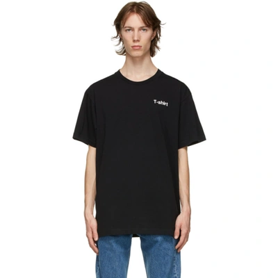 Vetements Black Definition T-shirt