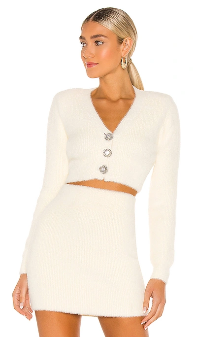 Nbd Grace Sweater In Ivory