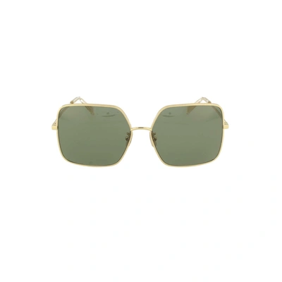 Celine Cl40078u Rectangle Sunglasses In Neutrals