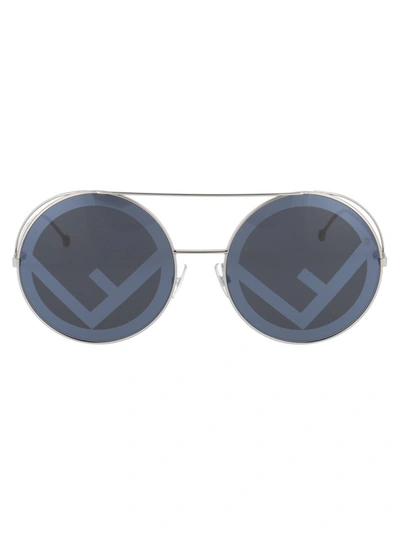 Fendi Ff 0285/s Sunglasses In Grey