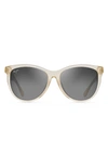 Maui Jim Glory Glory 56mm Polarizedplus2® Cat Eye Sunglasses In Neutral Grey