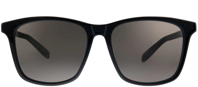 Saint Laurent Sl 205/k 001 Square Sunglasses In Grey