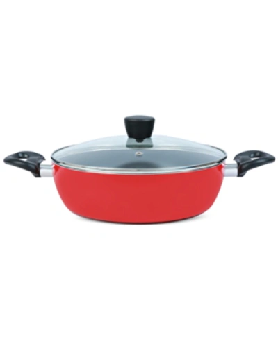 Tools Of The Trade 3-qt. Nonstick Everyday Pan & Lid In Red