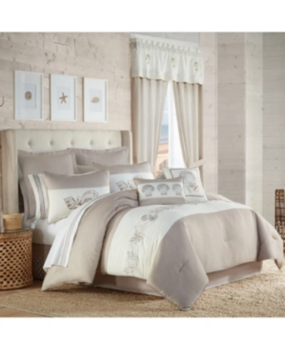 Royal Court Water's Edge 4-pc. Comforter Set, Full In Natural
