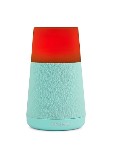 Sharper Image Reactive Led Light Wireless Speaker In Mint