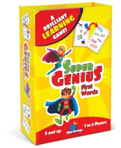 Blue Orange Games Super Genius - First Words In No Color