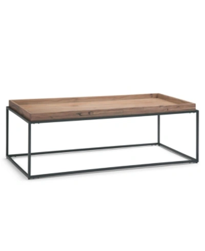 Simpli Home Carter Coffee Table In Brown