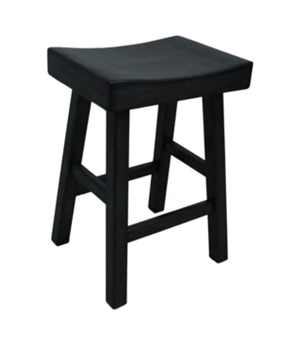 Carolina Classics Colton Counter Stool In Black