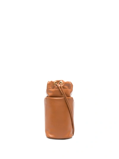 Nico Giani Adenia Micro Bucket Bag In Brown