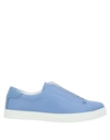 Fendi Sneakers In Pastel Blue