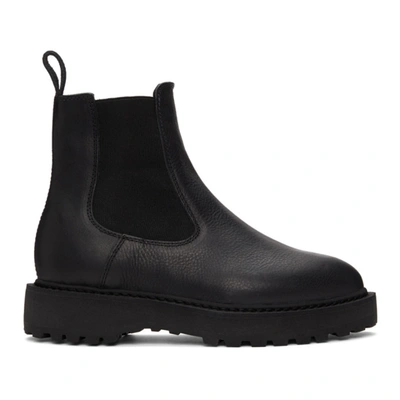 Diemme Women's Alberone Leather Chelsea Boots In Black