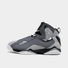 Nike Jordan Men's True Flight Basketball Shoes In Cool Grey/white/wolf Grey/black