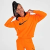 Nike Women's Sportswear Swoosh Hoodie In Orange