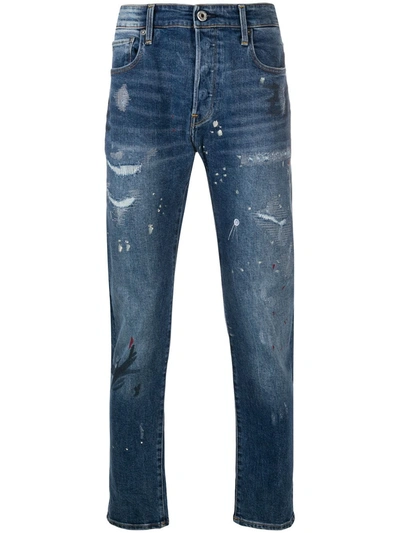 G-star Raw 3301 Slim-fit Jeans In Blue