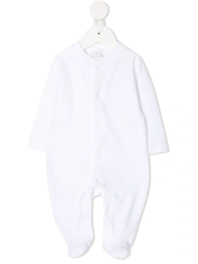 Marie-chantal Babies' Angel Wings Contrasting Button Pyjama In White