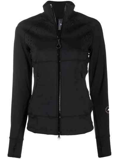 Adidas By Stella Mccartney True Purpose Zip-up Track Jacket In Black