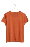 Madewell Northside Vintage Tee In Warm Umber