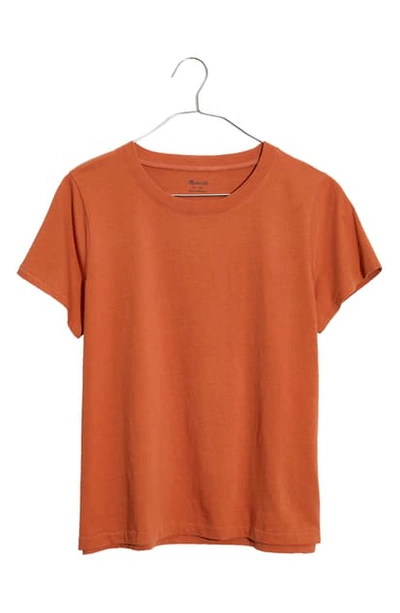 Madewell Northside Vintage Tee In Warm Umber