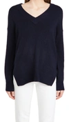 Madewell Donegal Jason Ex-boyfriend Pullover In Heather Midnight