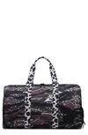 Herschel Supply Co Novel Duffle Bag In Tiger Camo/leopard